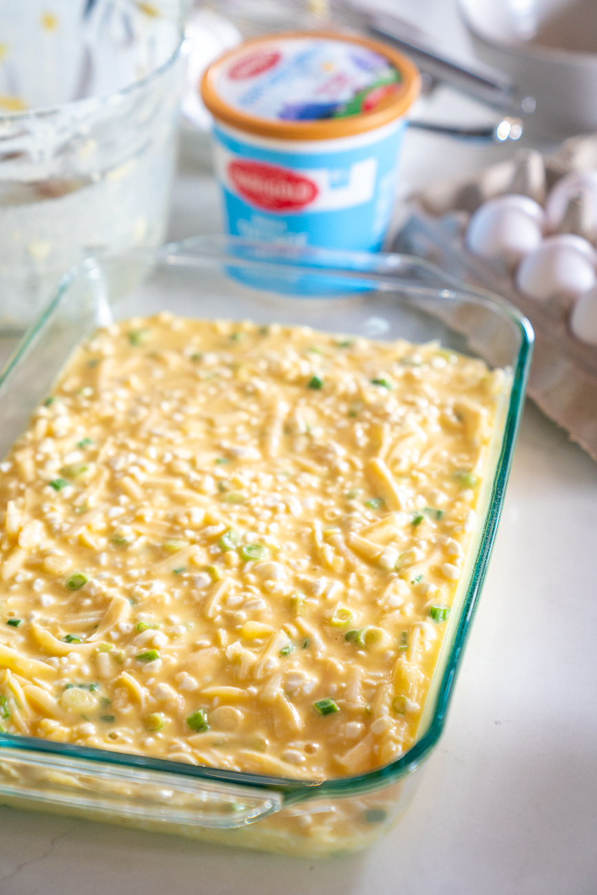 Cottage Cheese Egg Bake Vertical 7