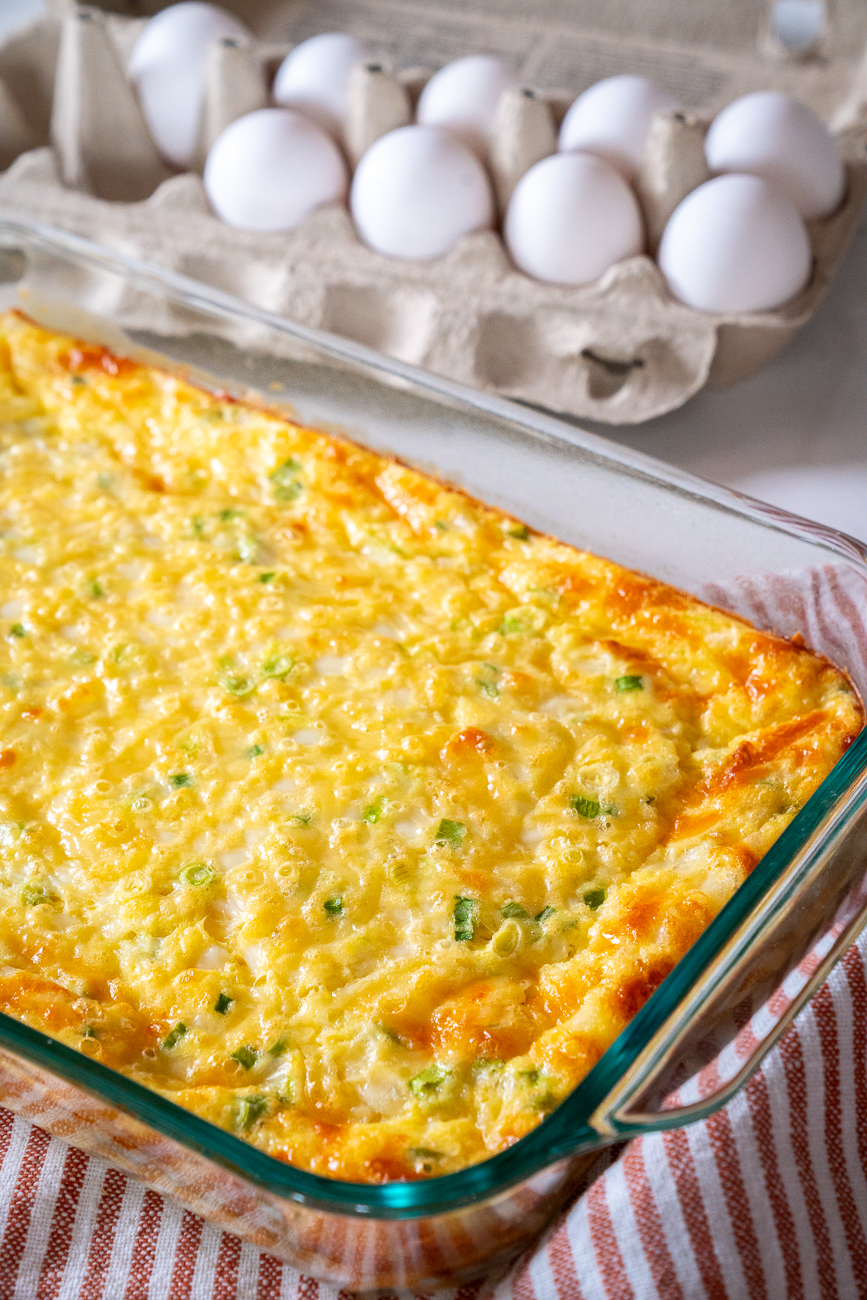 Cottage Cheese Egg Bake Vertical 9