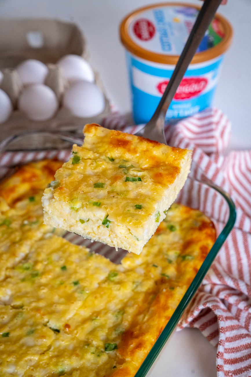 Cottage Cheese Egg Bake Vertical 15