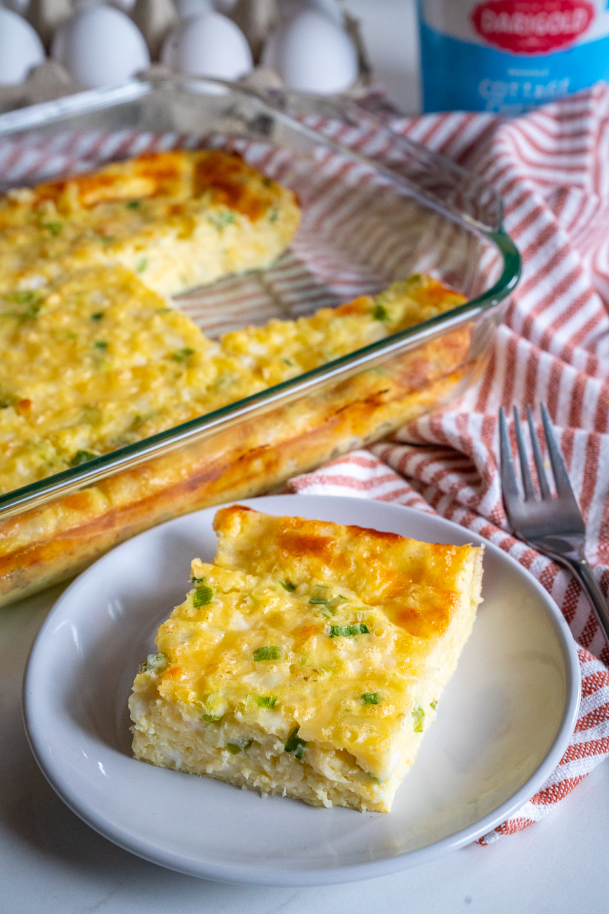 Cottage Cheese Egg Bake Vertical 21