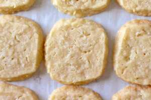 Coconut Shortbread Cookies 5-min