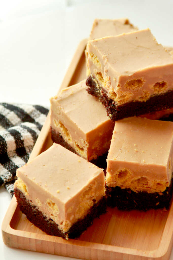 Peanut Butter Crunch Bars 12 Tomatoes