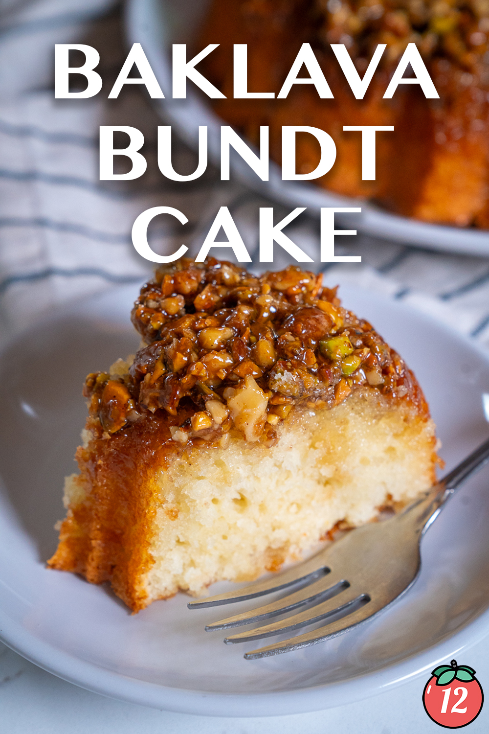 Baklava Bundt Cake -image