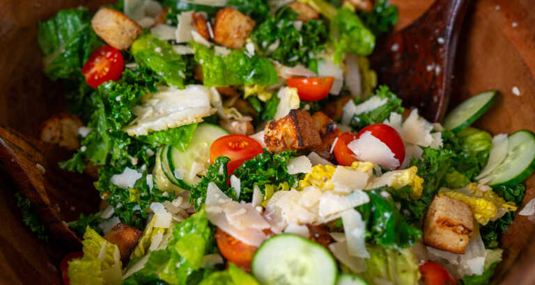 Kale Caesar Salad