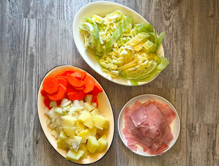 Irish Bacon Cabbage And Potato Soup 12 Tomatoes