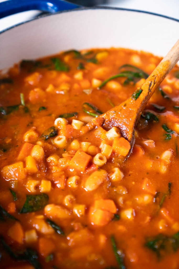 Ina Garten’s Winter Minestrone 12 Tomatoes