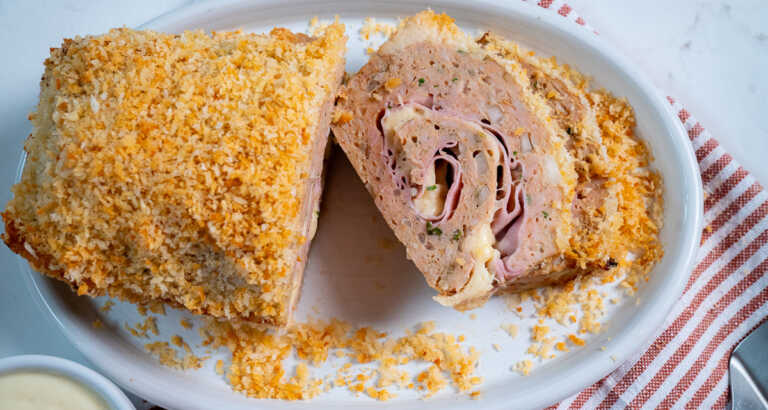 Chicken Cordon Bleu Meatloaf