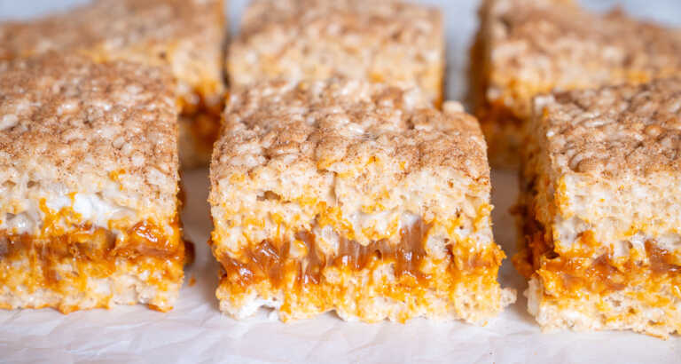 Dulce de Leche Rice Krispie Treats