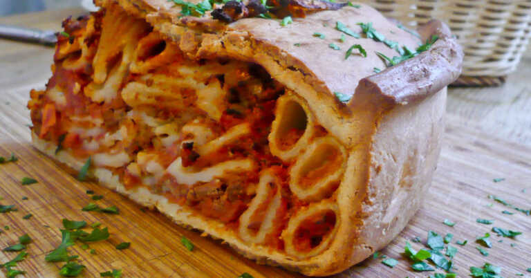 Pasta Pie — The Ultimate Carby Combination