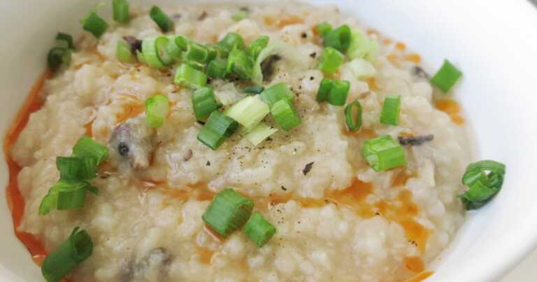 Mushroom Ginger Jook