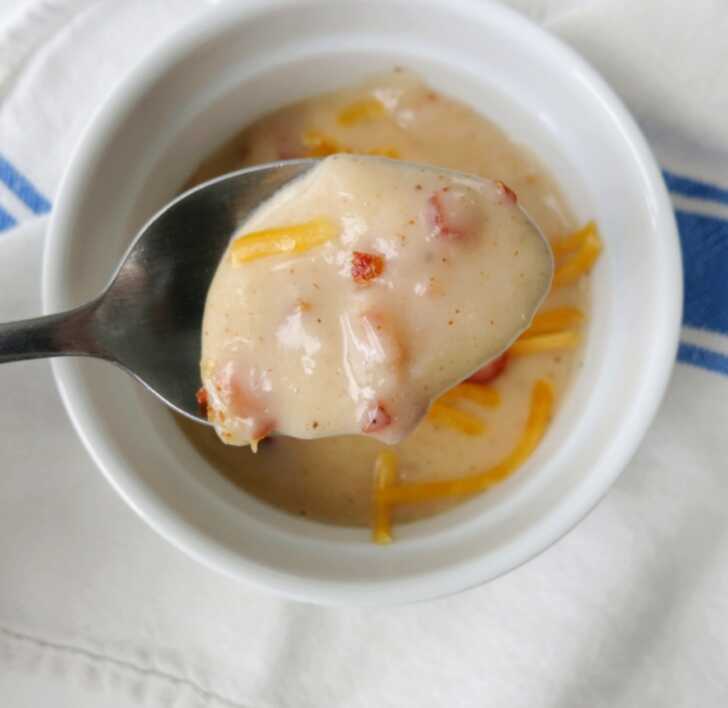 Cream of Bacon Soup 12 Tomatoes