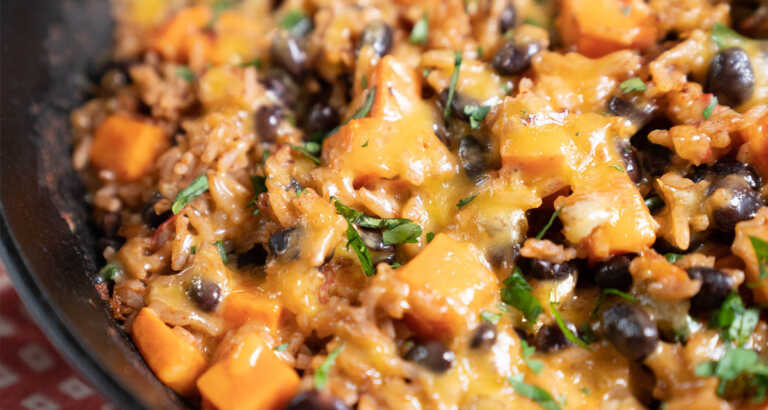 Southwest Black Bean Skillet