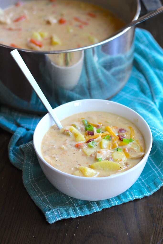 Creamy Chicken & Potato Soup 12 Tomatoes