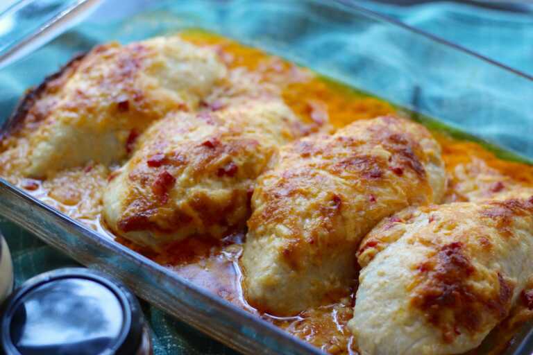 Pimento Cheese Baked Chicken