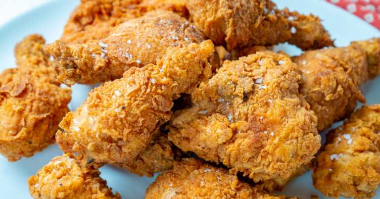 Brined and Fried Chicken