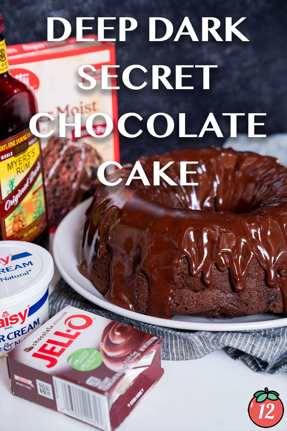 Deep Dark Secret Chocolate Cake -image