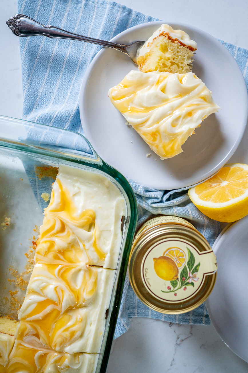 Lemon Cream Cheese Cake Vertical 36