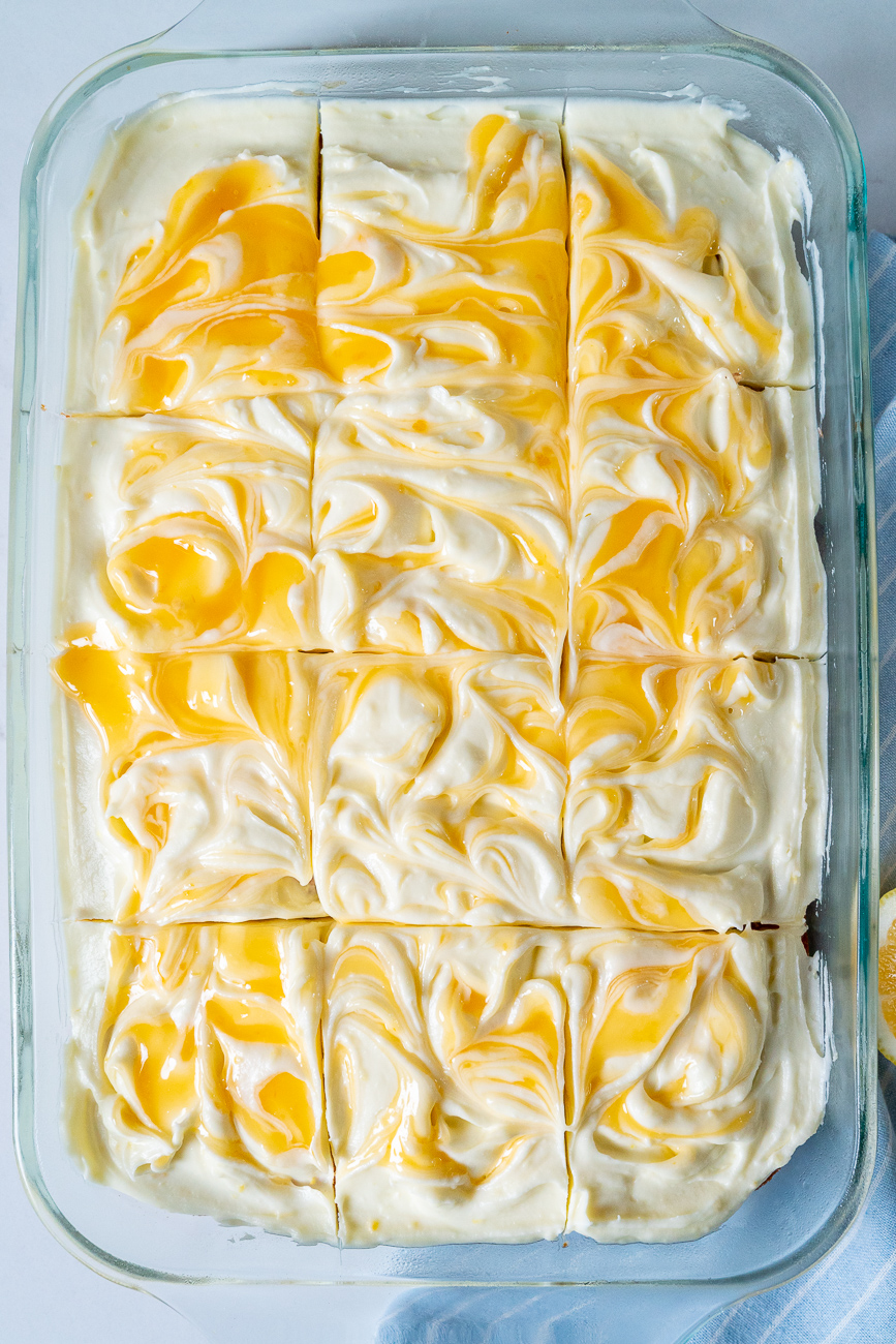 Lemon Cream Cheese Cake -image