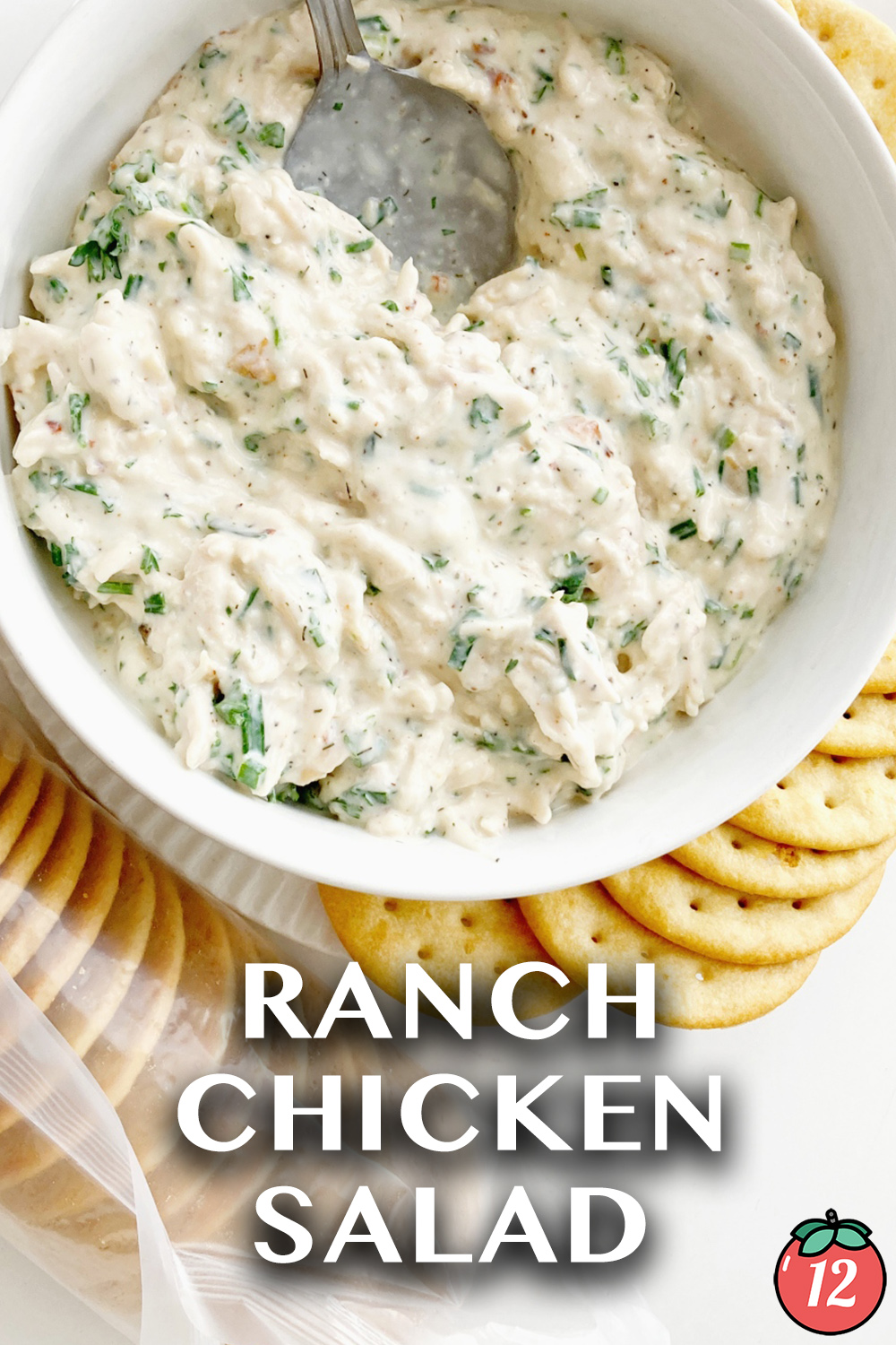 chicken salad recipe with ranch dressing mix and cream cheese Crispy Chicken Salad With Fiesta Ranch Dressing