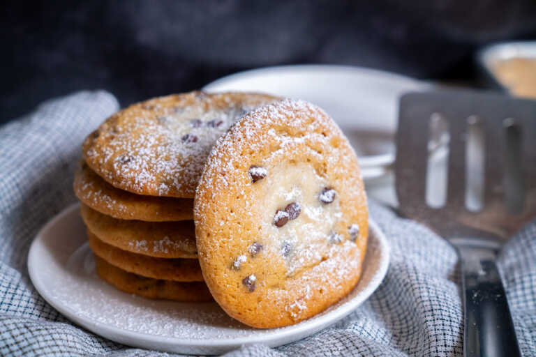 Chocolate Chip Cannoli Cookies