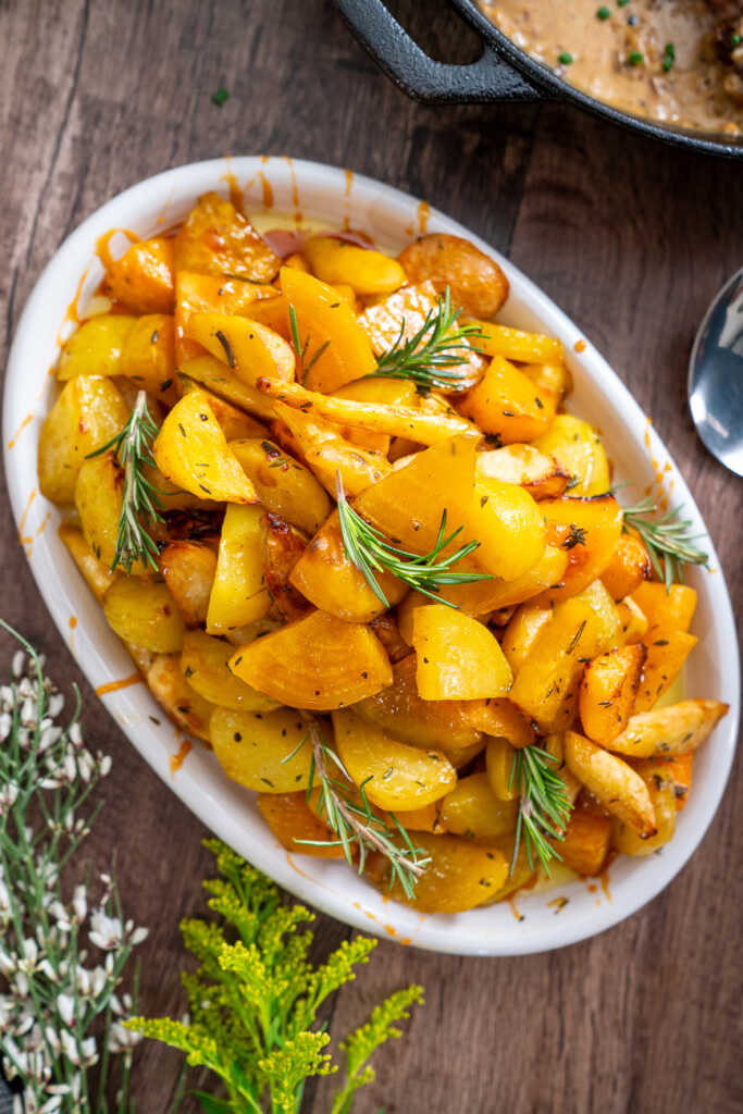 Roasted Root Vegetables and Burnt Honey | 12 Tomatoes