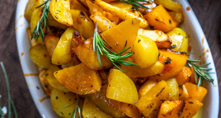 Roasted Root Vegetables and Burnt Honey