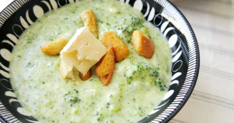 Broccoli Brie Soup