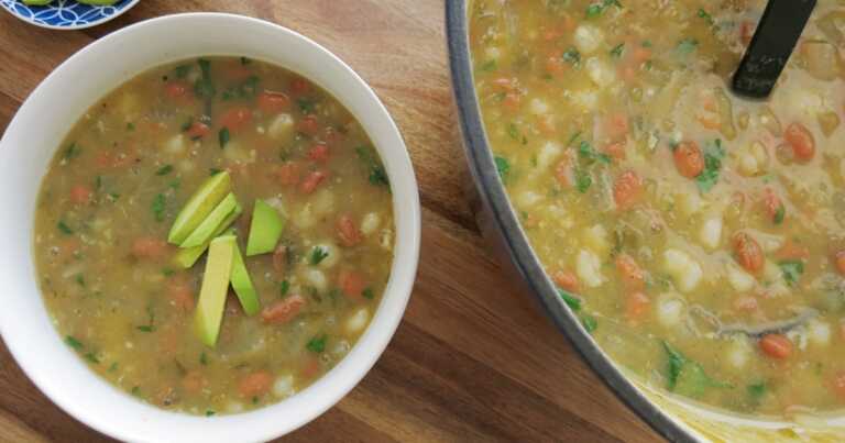 Vegetarian Posole Verde