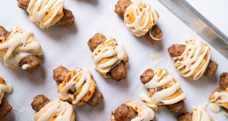 Breakfast Pigs in a Blanket