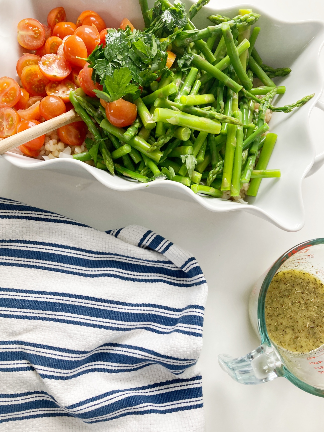 Asparagus Couscous Salad
