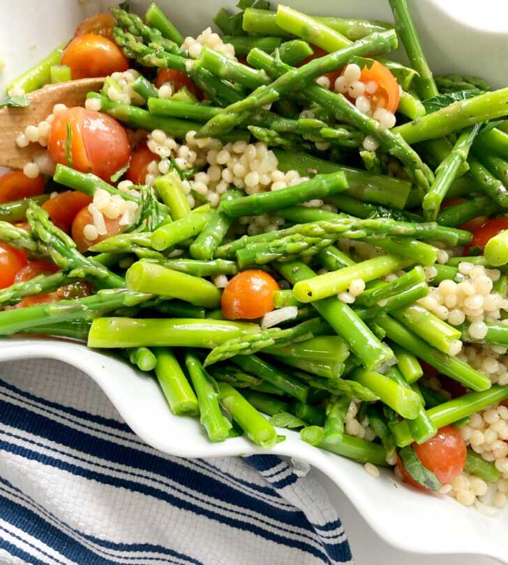 Asparagus Couscous Salad 12 Tomatoes