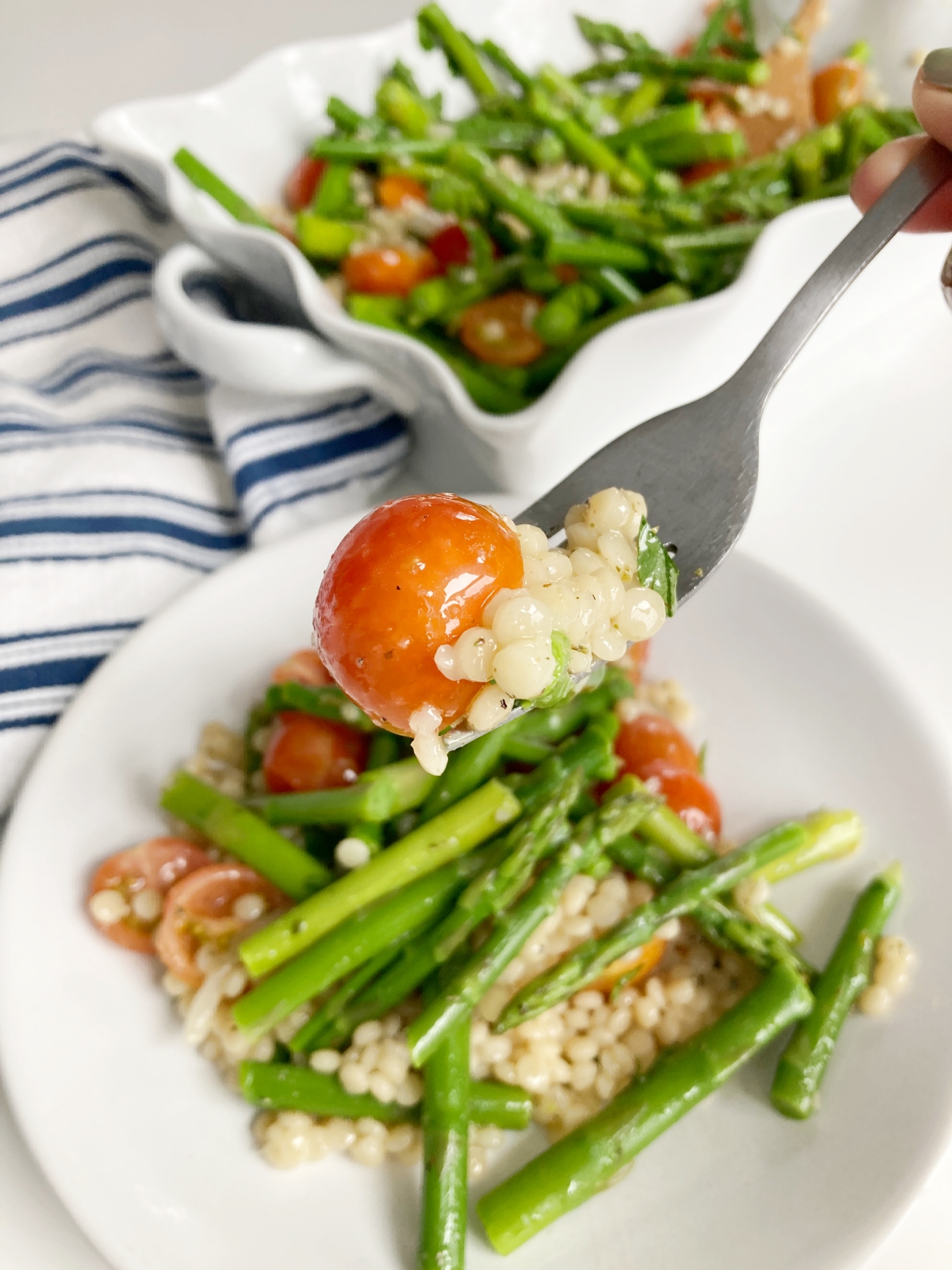 Asparagus Couscous Salad
