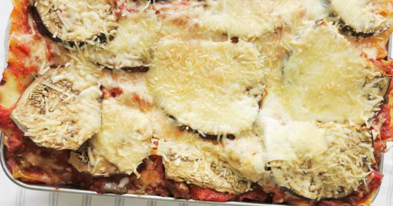 Eggplant Beef Lasagna