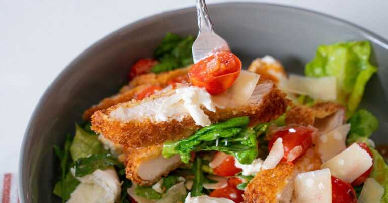 Chicken Parmesan Salad