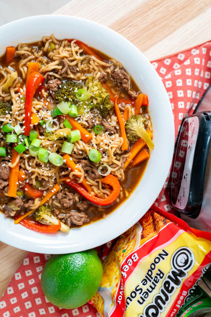 Slow Cooker Beef Ramen | 12 Tomatoes