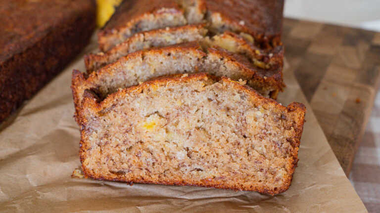 Pineapple Banana Bread