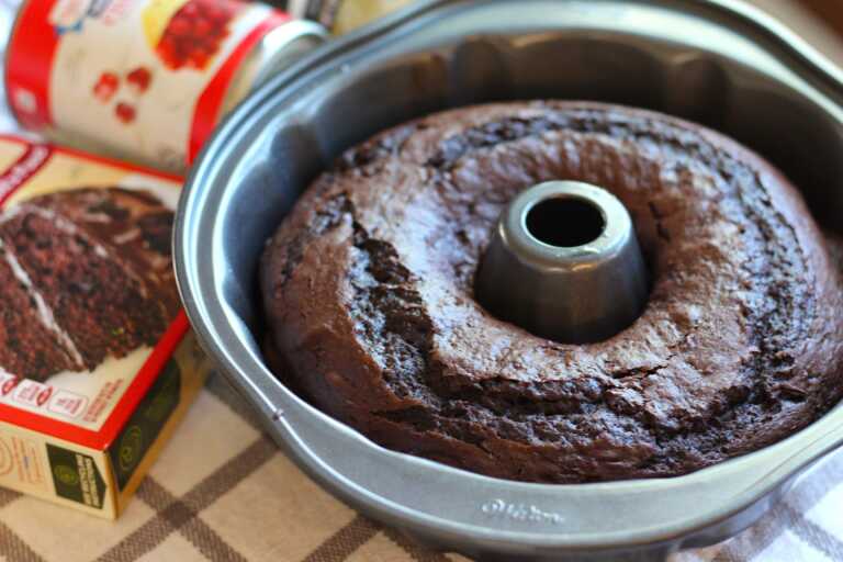 Phelps Sauerkraut Festival Chocolate Cake