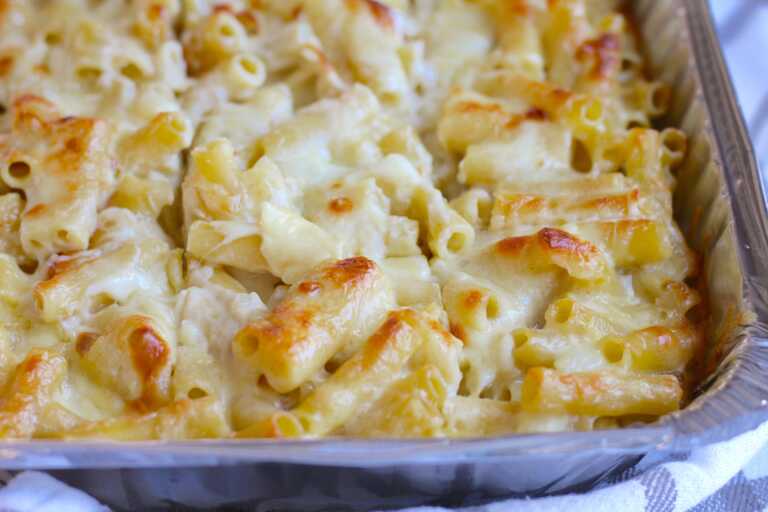 Three Cheese Ziti Bake