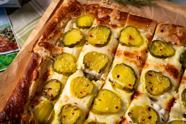 Cheesy Pickle Bread