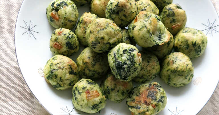 Spinach Potato Croquettes
