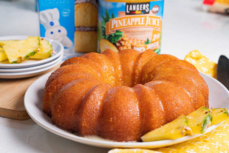 Pineapple Juice Cake