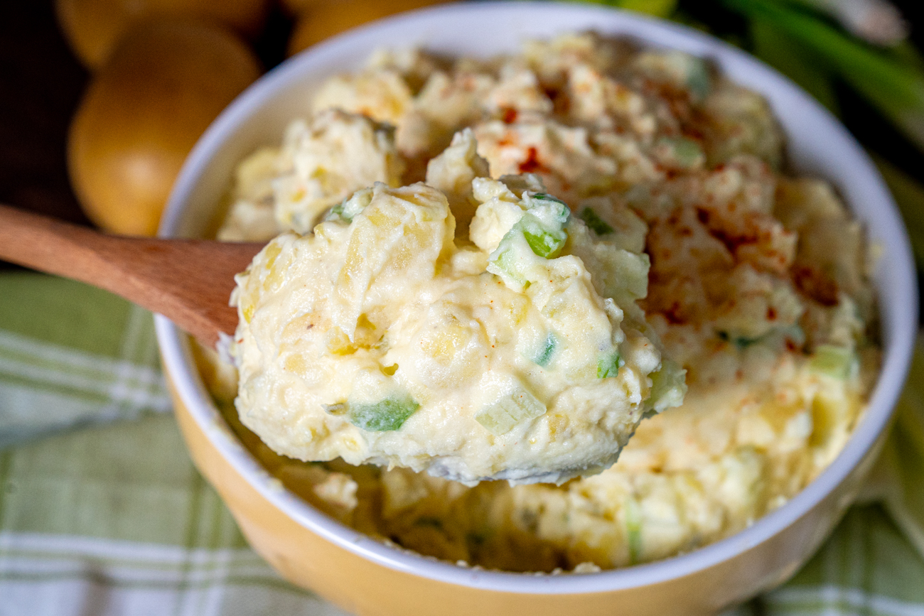 old fashioned potato salad with italian dressing Classic Potato Salad