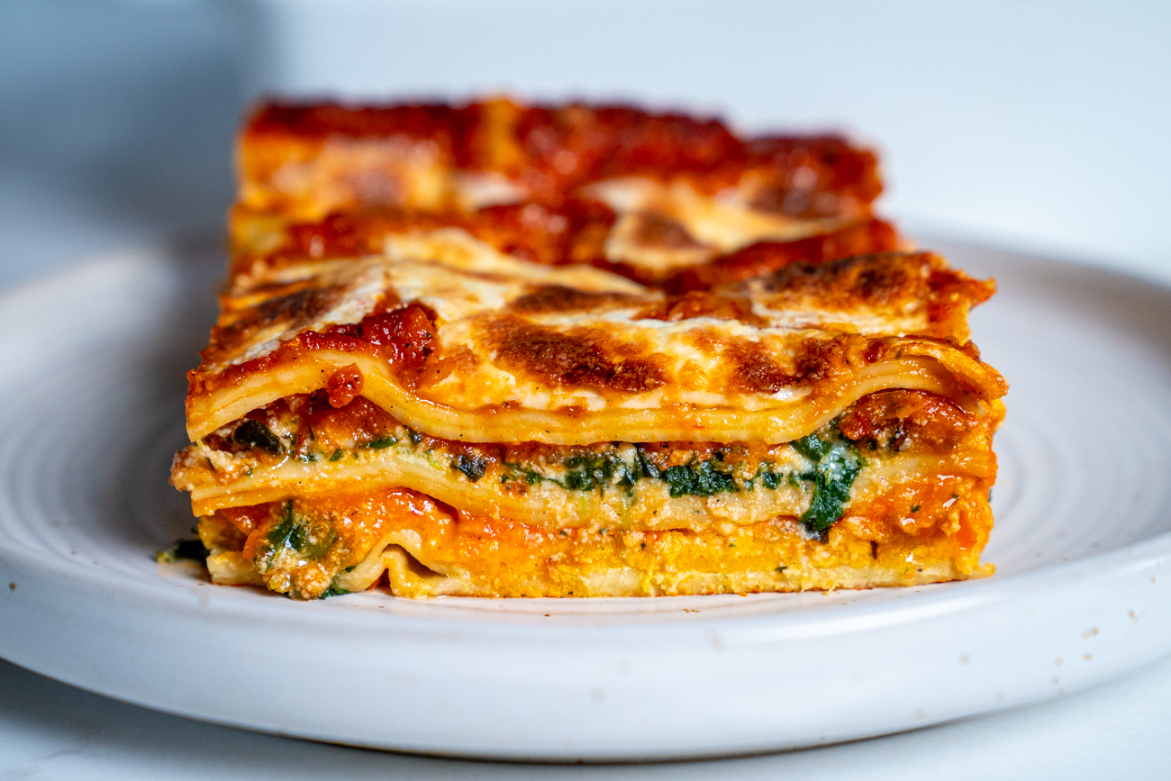 Homemade Vegetable Layered Lasagna | 12 Tomatoes