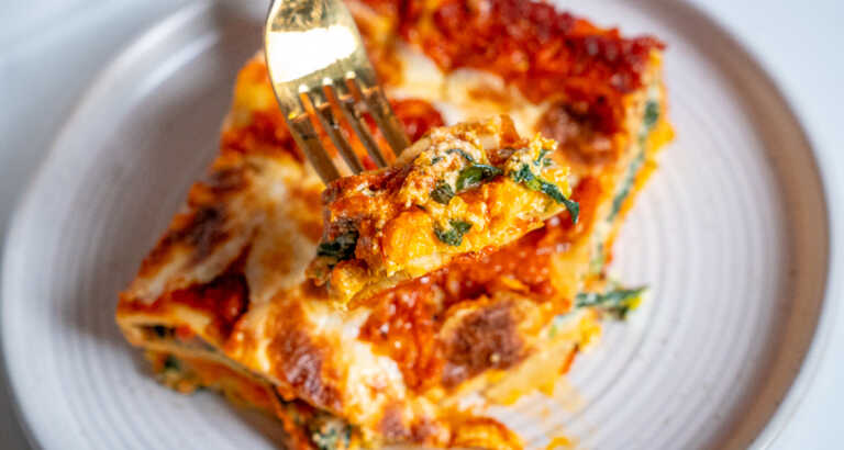 Homemade Vegetable Layered Lasagna