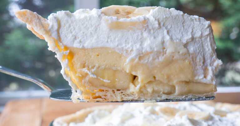 Old-Fashioned Banana Cream Pie