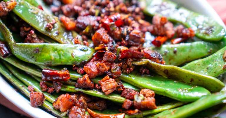 Szechuan Stir-Fried Green Beans