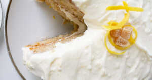Lemon Ginger Layer Cake