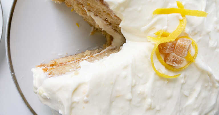 Lemon Ginger Layer Cake