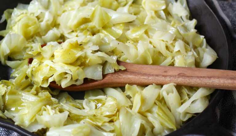 Irish Buttered Cabbage