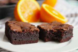 chocolate orange brownies 10-min